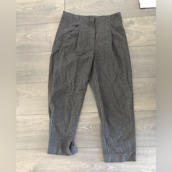 Wilfred Albany pant in heather charcoal SIZE 4 - Picture 4 of 8